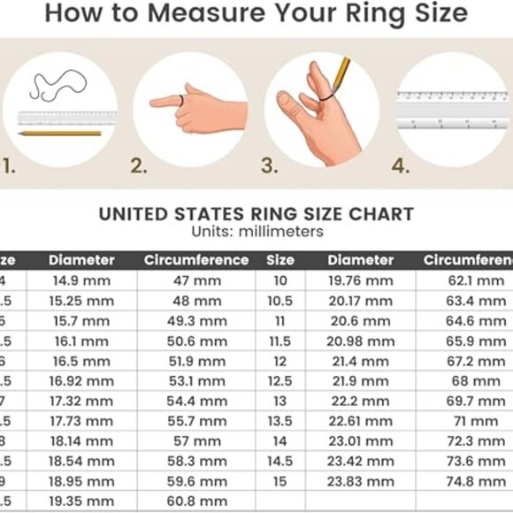 1.42 Carat 3PC Wedding Ring Set 925 Sterling Silver Moissanite Diamond Size 8 - Picture 6 of 6